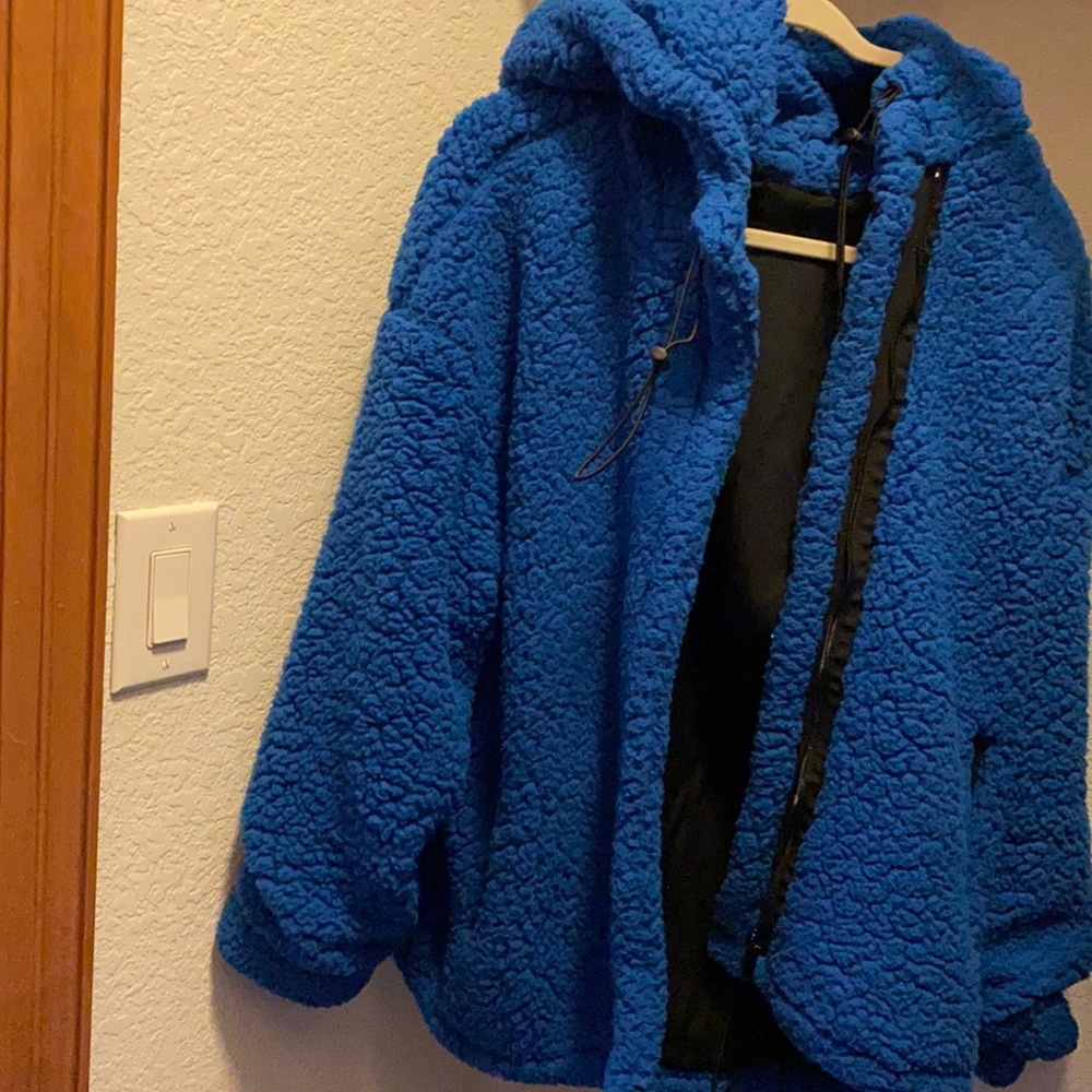 Long Sherpa jacket